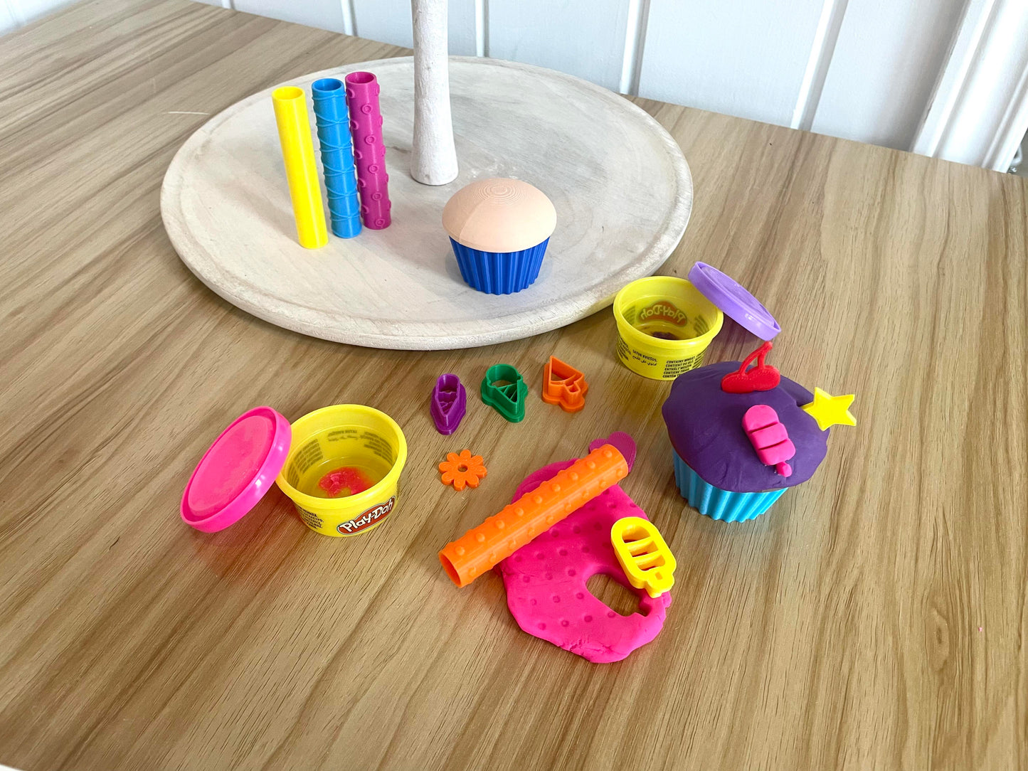 Pretend Cupcake Play Doh Kit