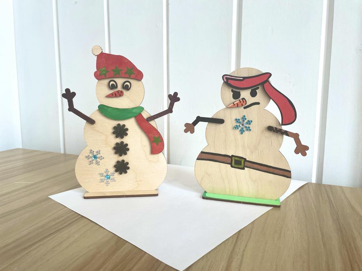 DIY Build Your Snowman