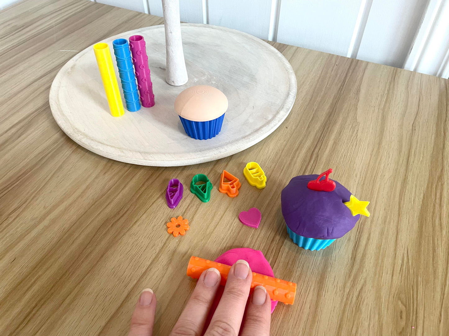 Pretend Cupcake Play Doh Kit