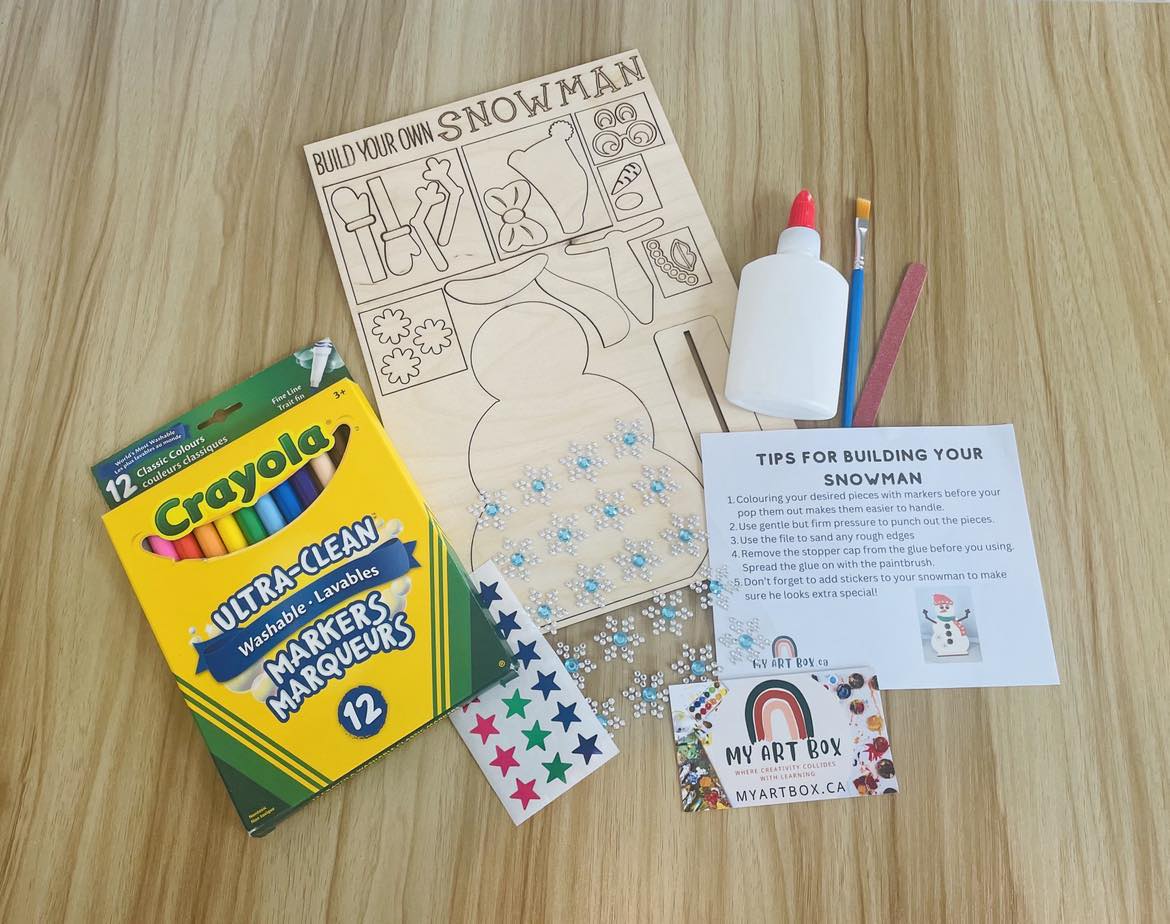 DIY Build Your Snowman