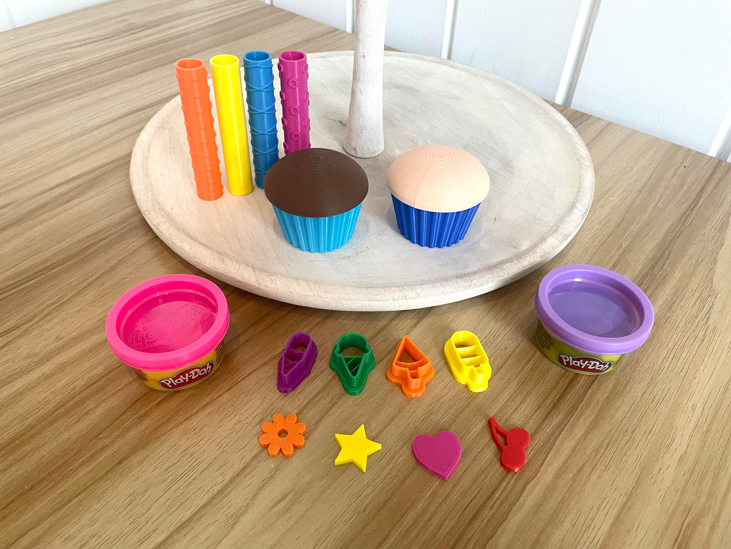 Pretend Cupcake Play Doh Kit