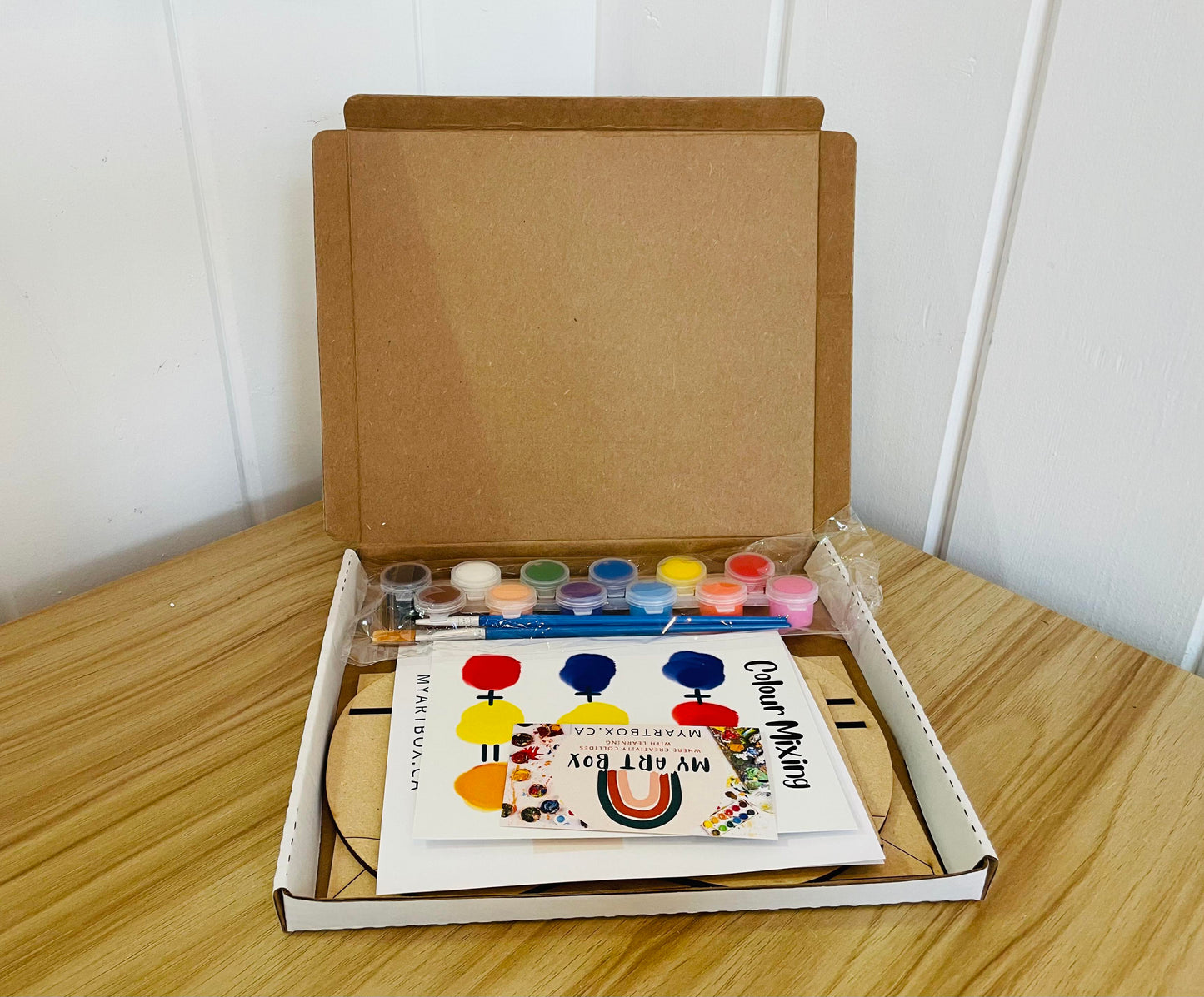 DIY Forest Moose Mountain Range Craft