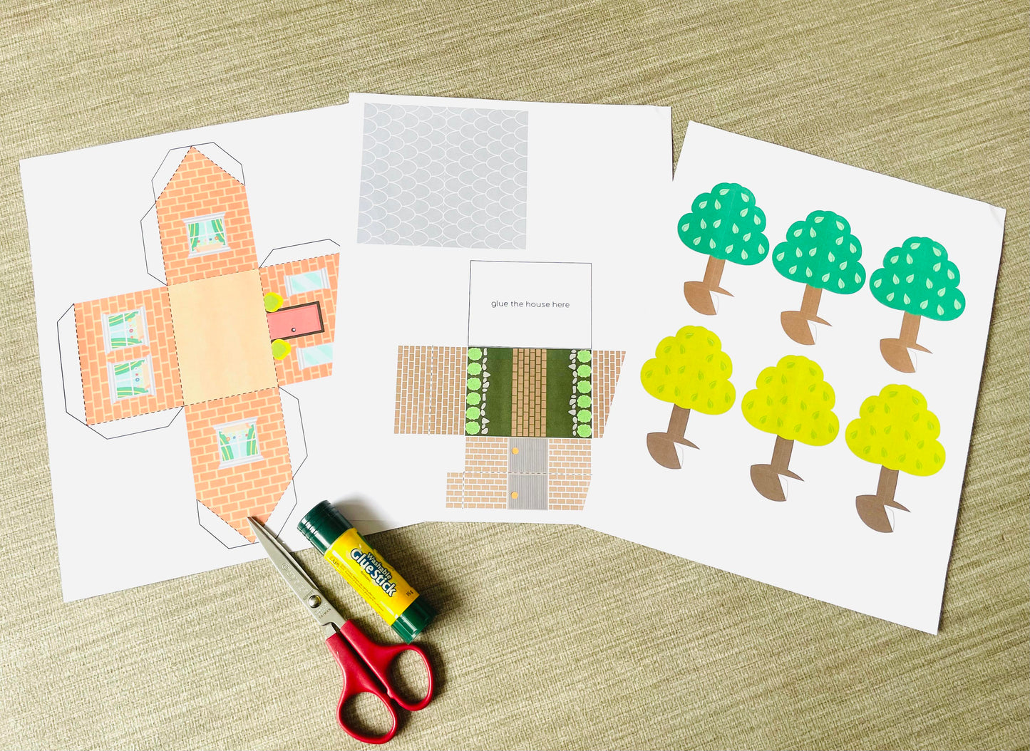 DIY Paper House Craft Kit