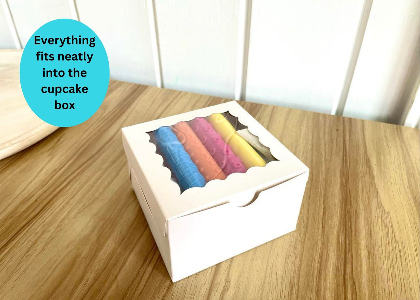 Christmas Cupcake Play Doh Kit