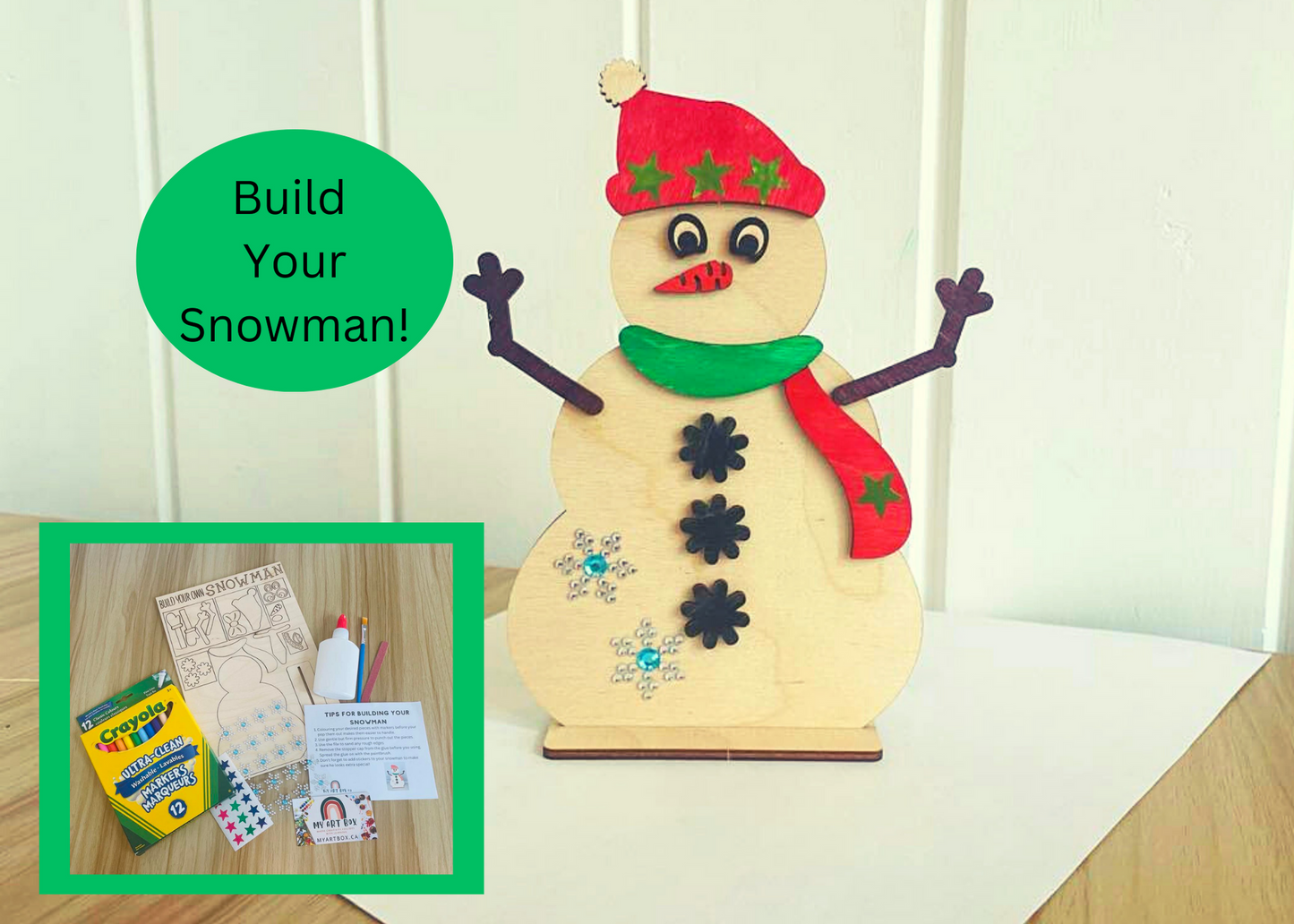 DIY Build Your Snowman