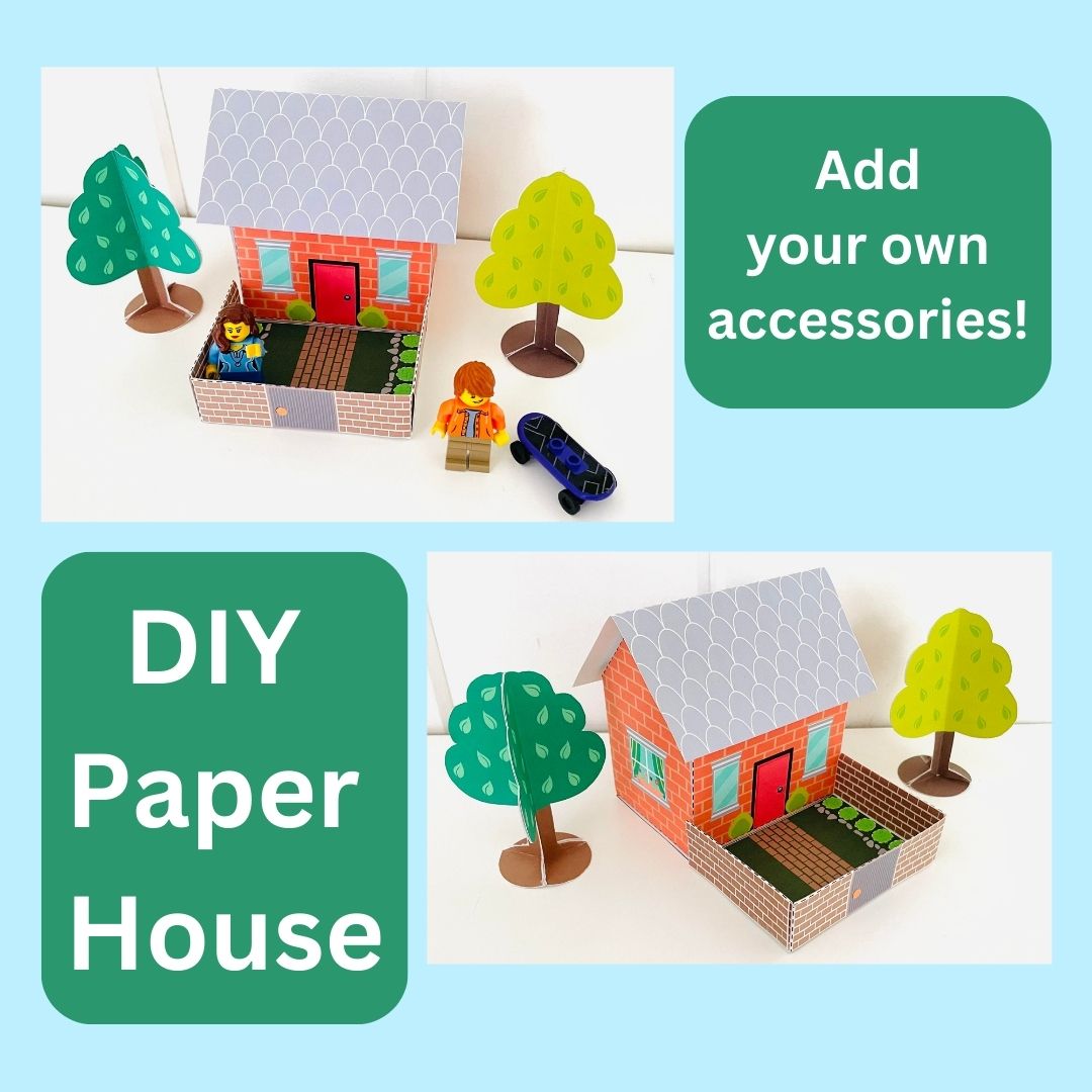 DIY Paper House Craft Kit – My Art Box