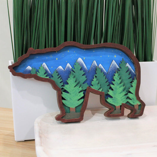 DIY Bear Paint Kit, Wood, Ready to Paint