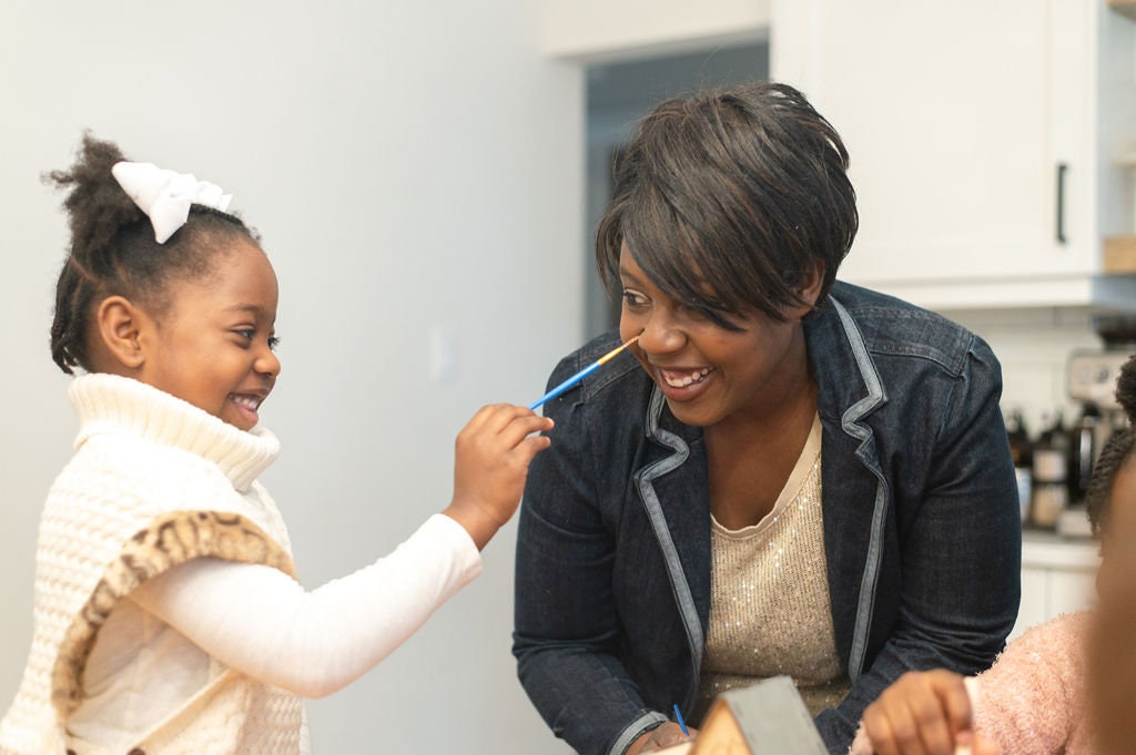 DIY Layered Wolf Scene