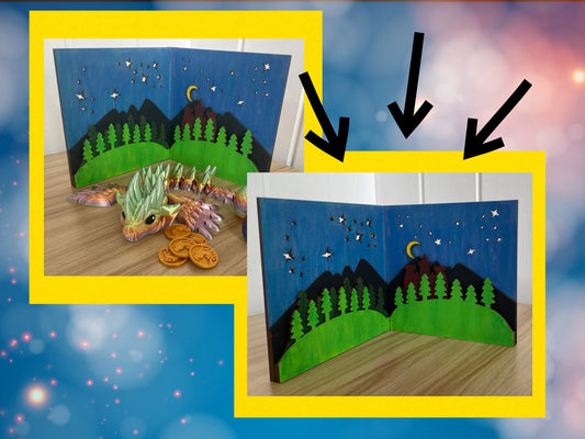 DIY Magical Background, Castle Storybook Fairytale