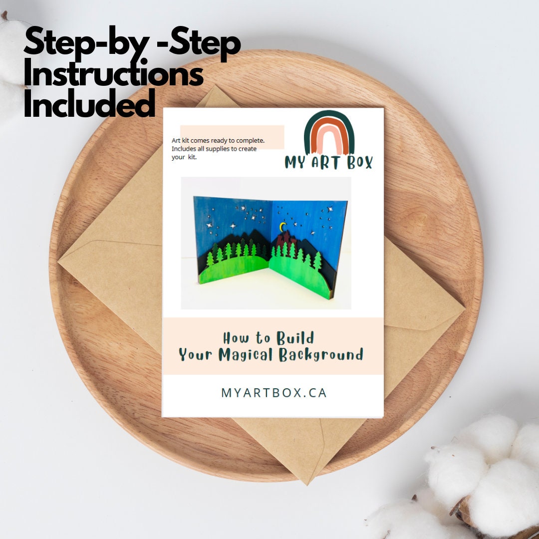 DIY Magical Background, Castle Storybook Fairytale