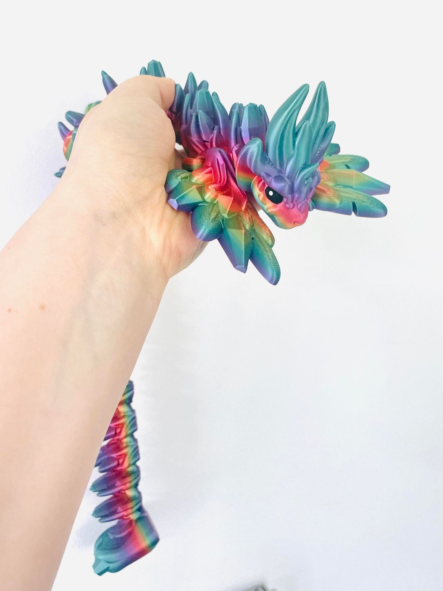 3D Printed Spike Dragon, Choose Your Colour