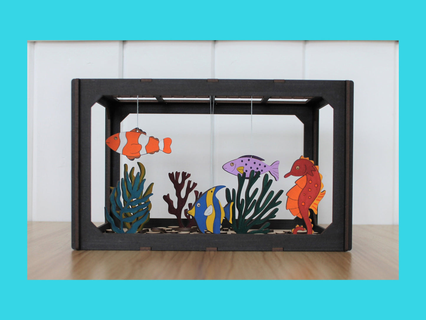 DIY 3D Fish Large Aquarium Tank