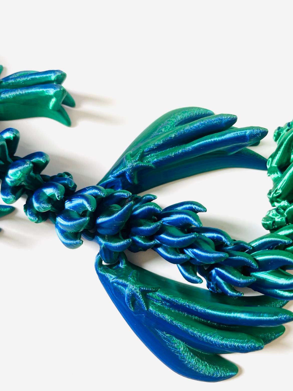 3D Printed Sea Ocean Dragon, Choose Your Colour