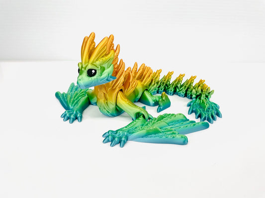 3D Printed Forest Sprite Dragon, Choose Your Colour