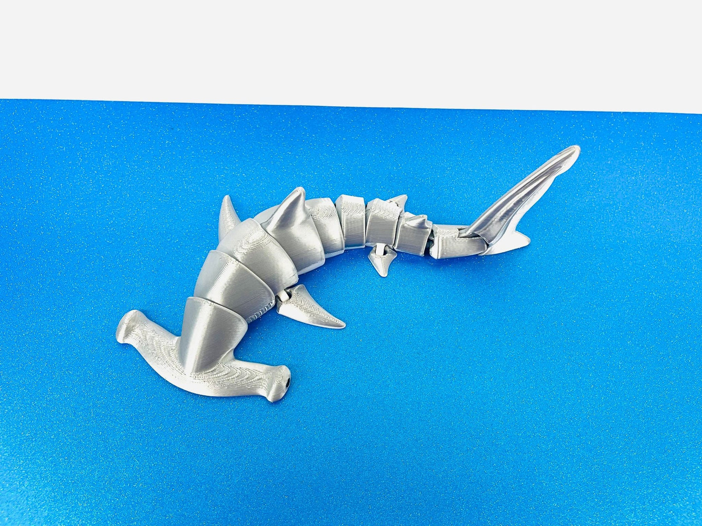 3D Printed Articulated Hammerhead Shark