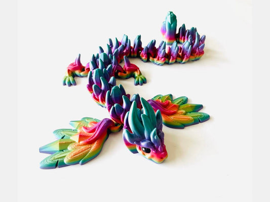 3D Printed Spike Dragon, Choose Your Colour