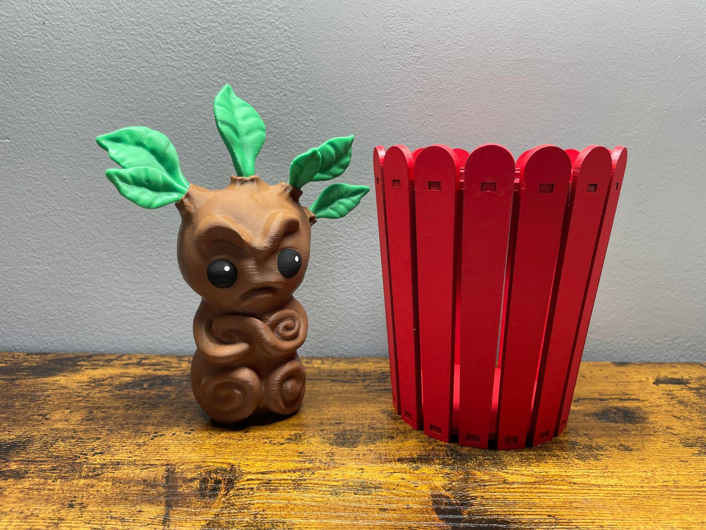 DIY 3D Mandrake and Plant Pot, Magical Plant
