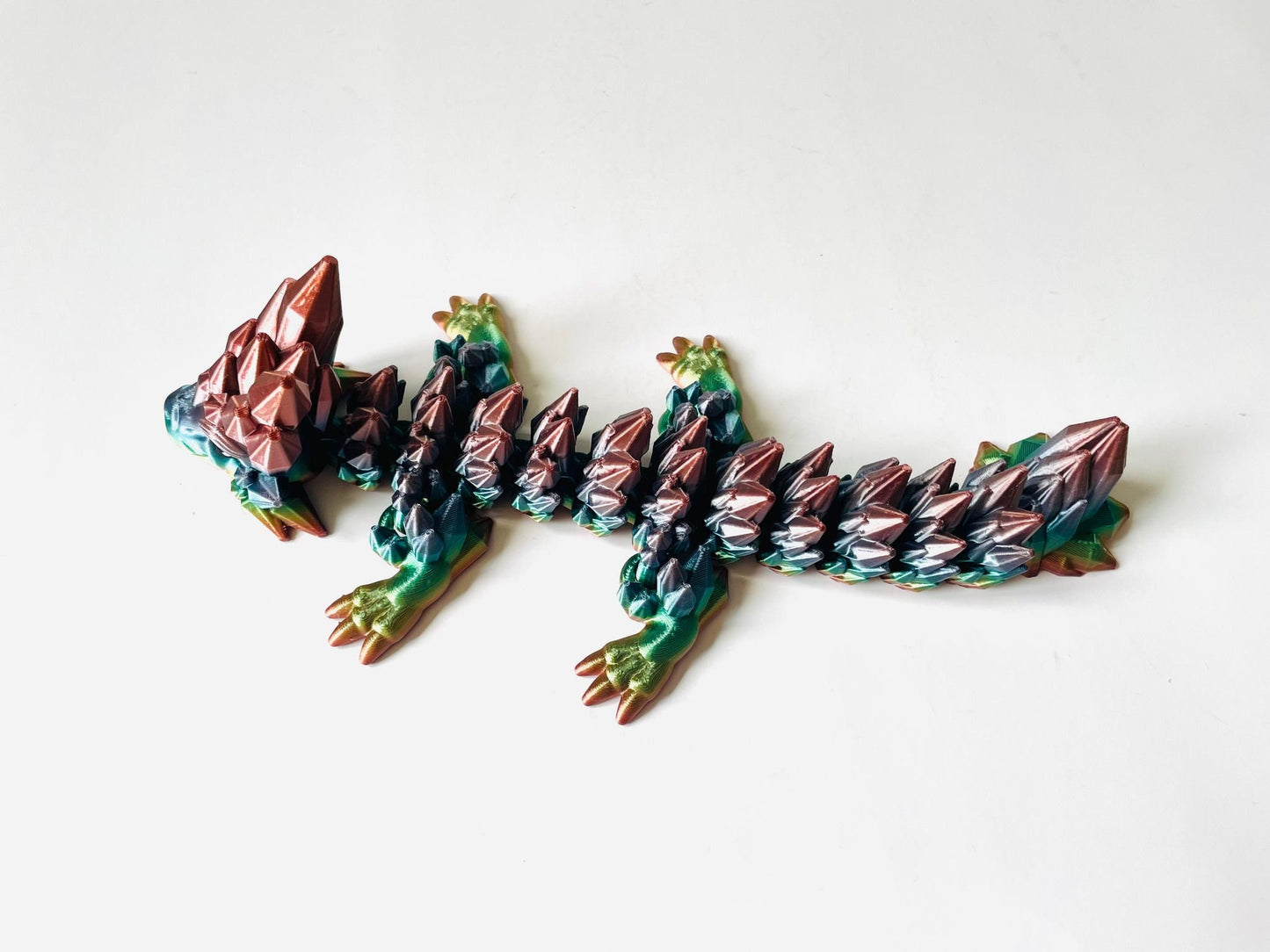 3D Printed Crystal Dragon, Choose Your Colour
