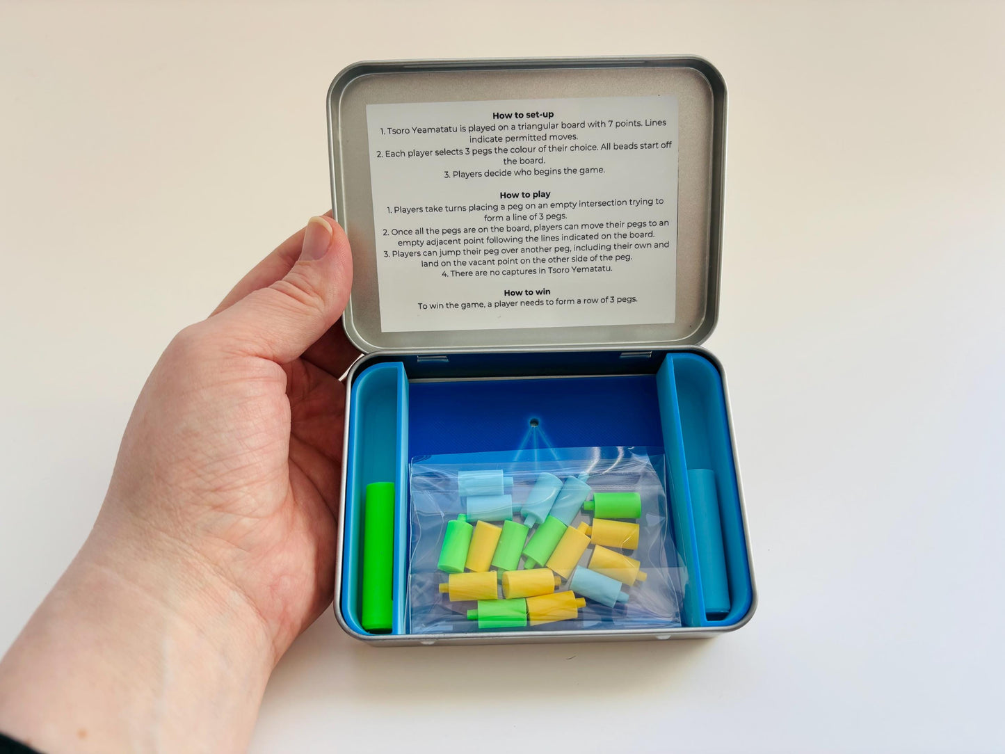 Travel Tsoro Yematatu Tin Game, Traditional Zimbabwe Family Game, Vacation Activity, Game For Car, Road Trip Activity, , Travel Enthusiast