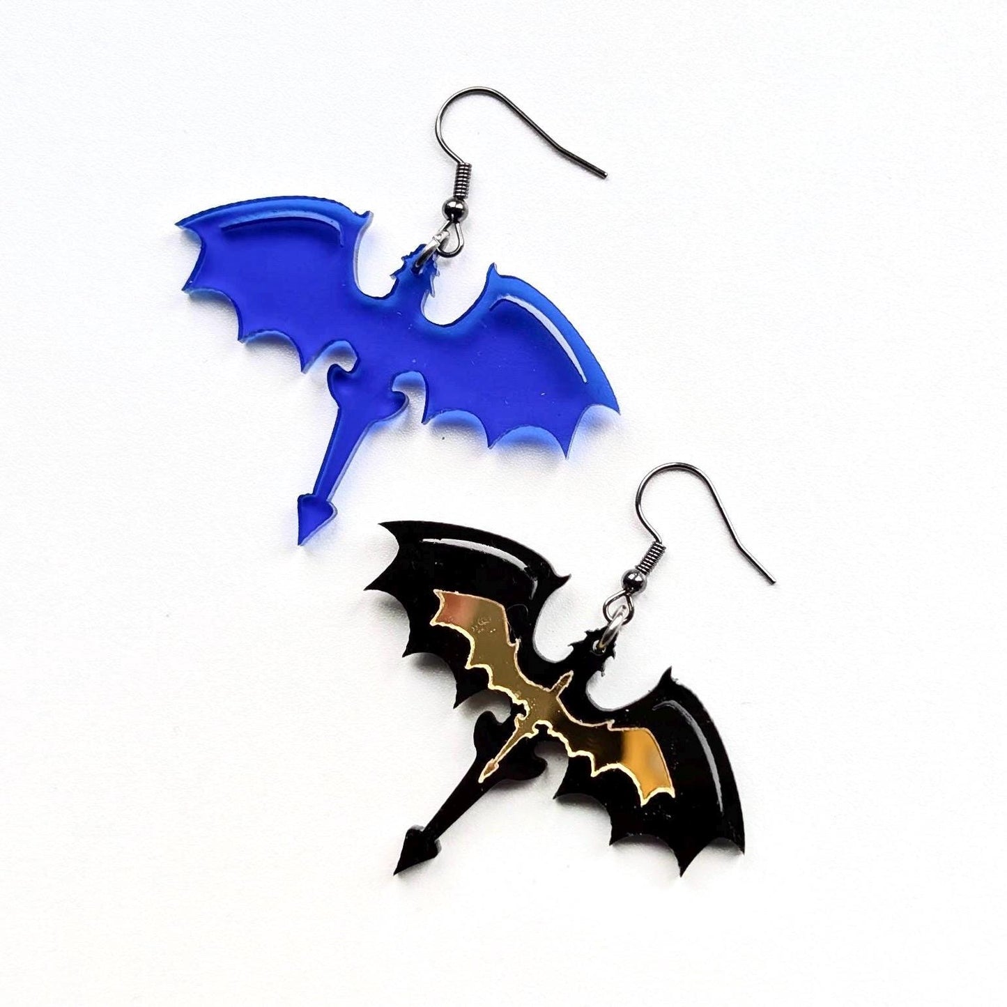 Romantacy Inspired Dragon Earrings