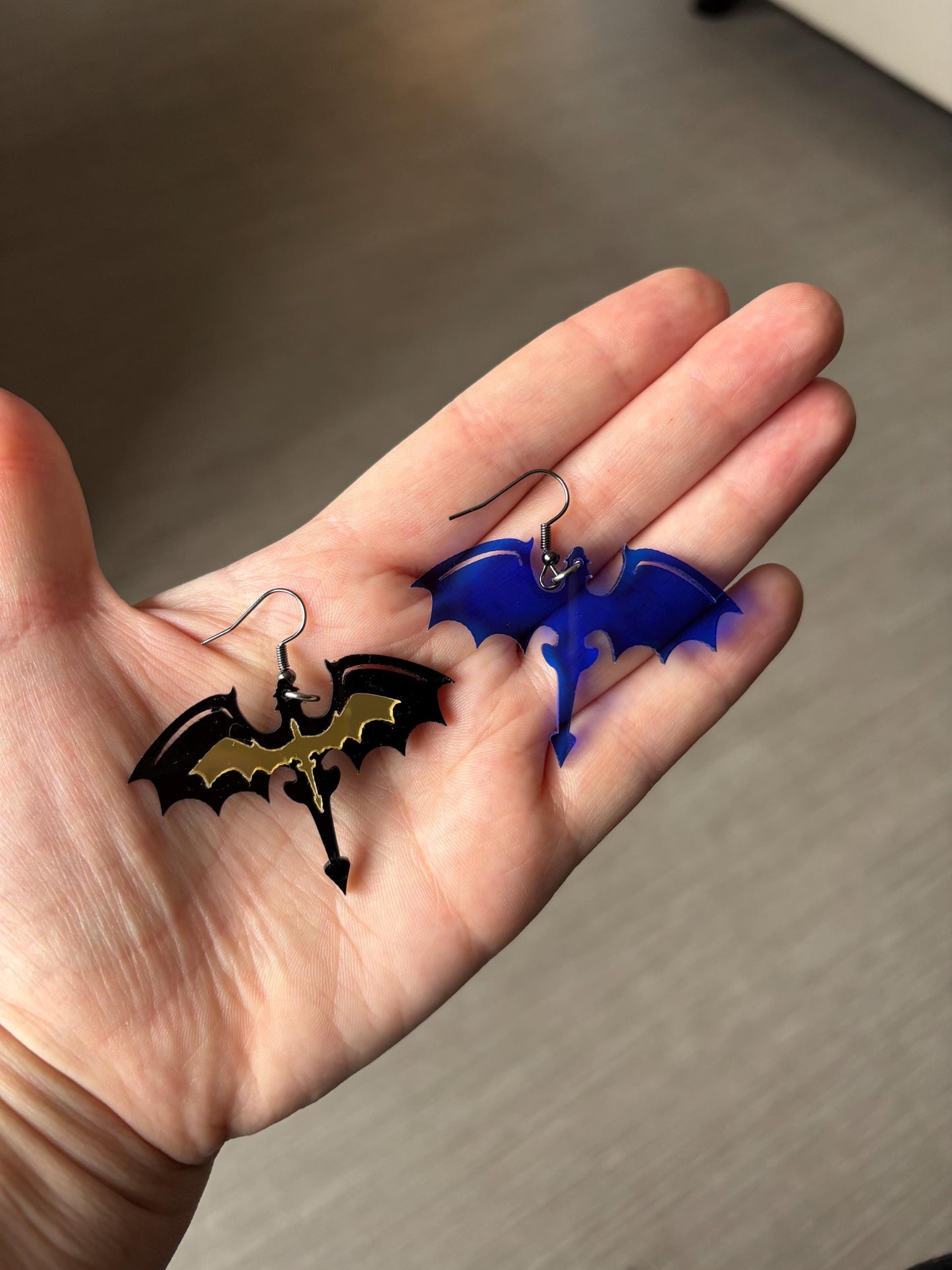 Romantacy Inspired Dragon Earrings