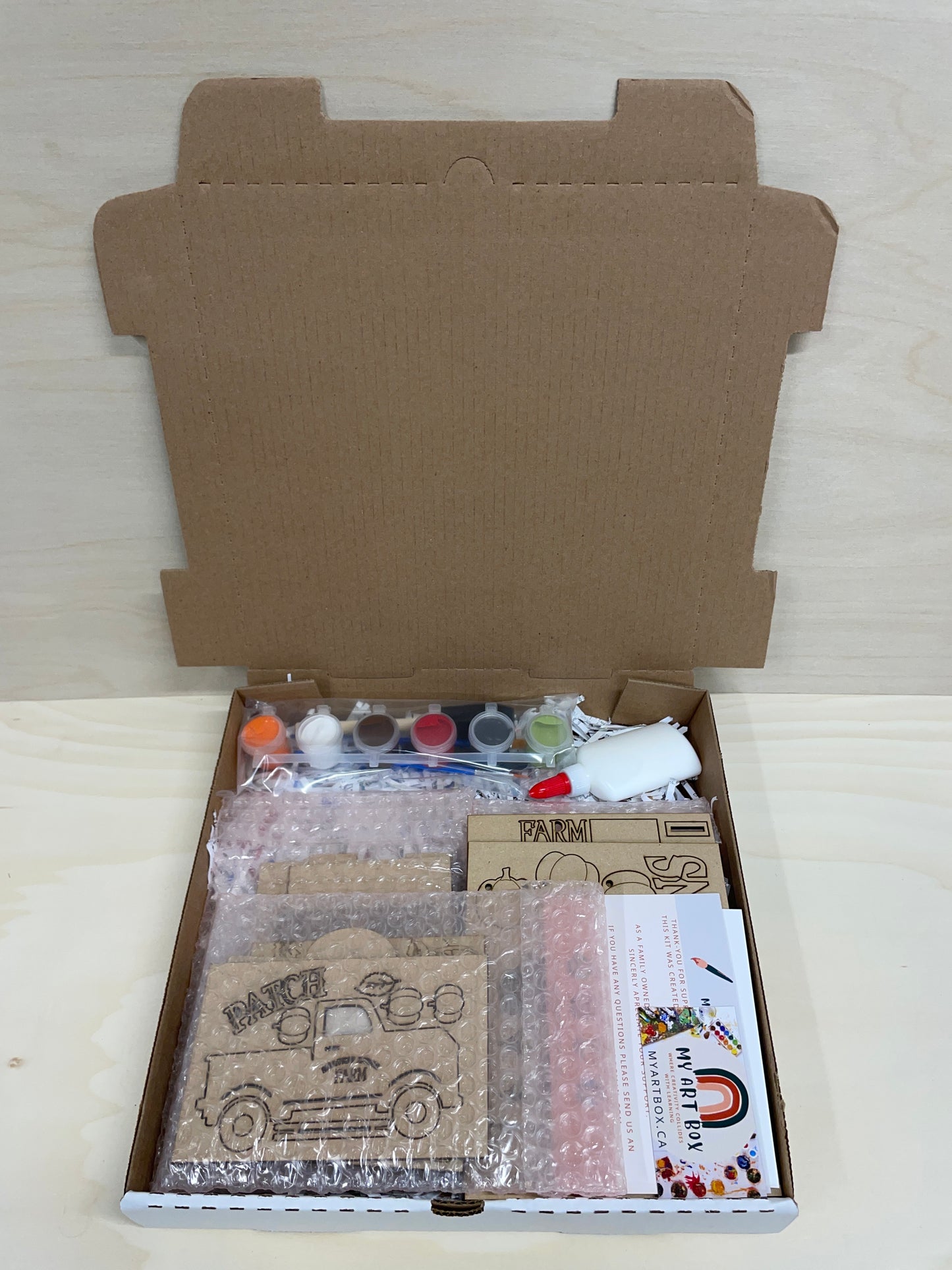 DIY Autumn or Fall Tiered Tray or Shelf Decor Set