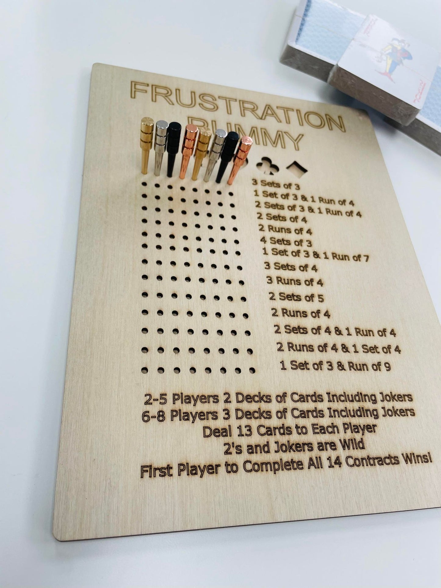 Frustration Rummy Game