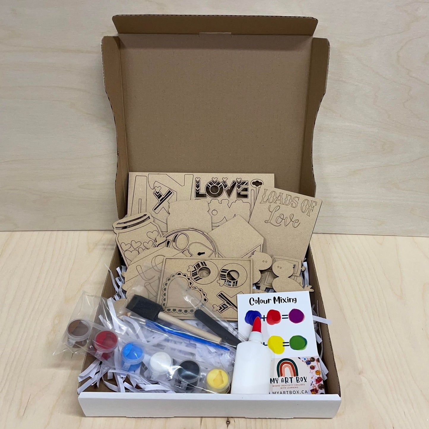 Loads of Love, Valentine's Day Tiered Tray or Shelf Decor Set