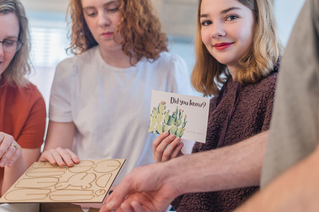 DIY 3D Cactus Garden Kit