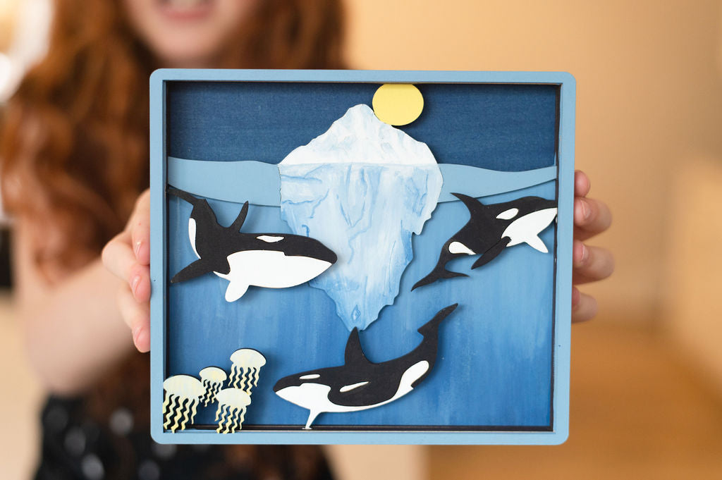 DIY Orca Killer Whale Kit