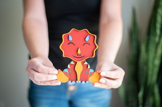 DIY Triceratops Paint Kit