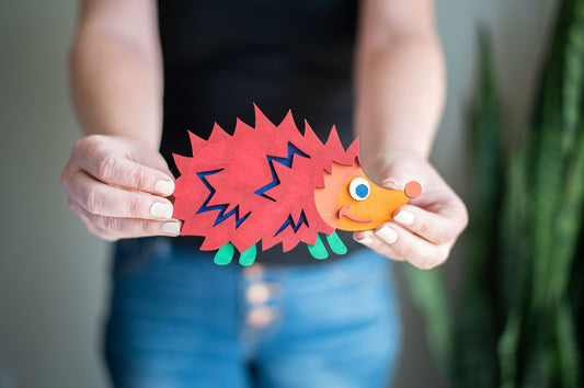 DIY Hedgehog Paint Kit