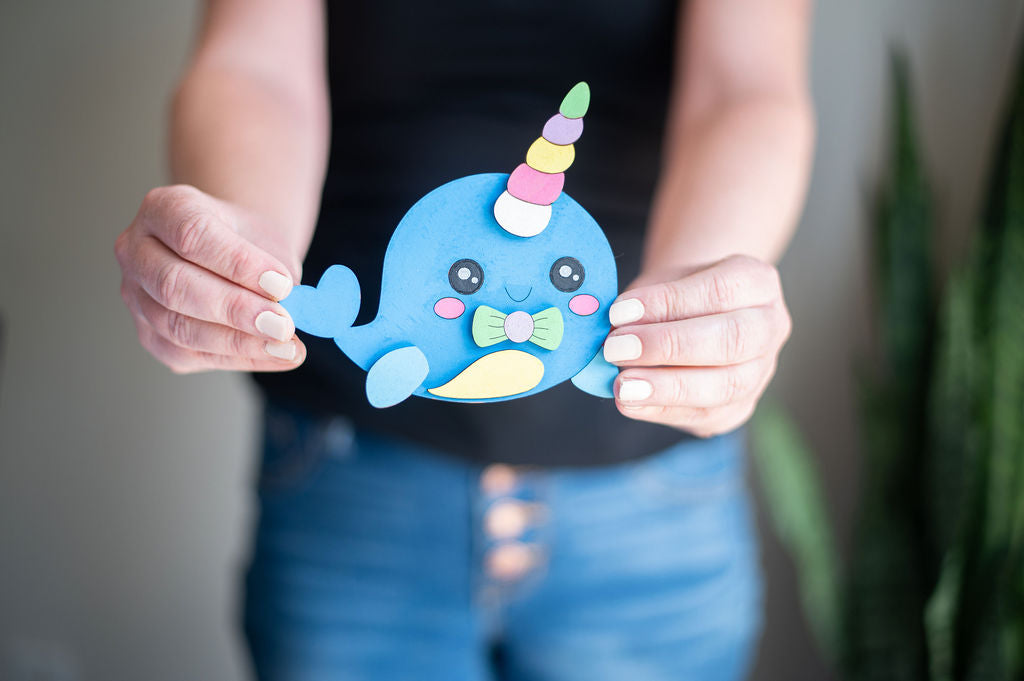 DIY Narwhal Paint Kit