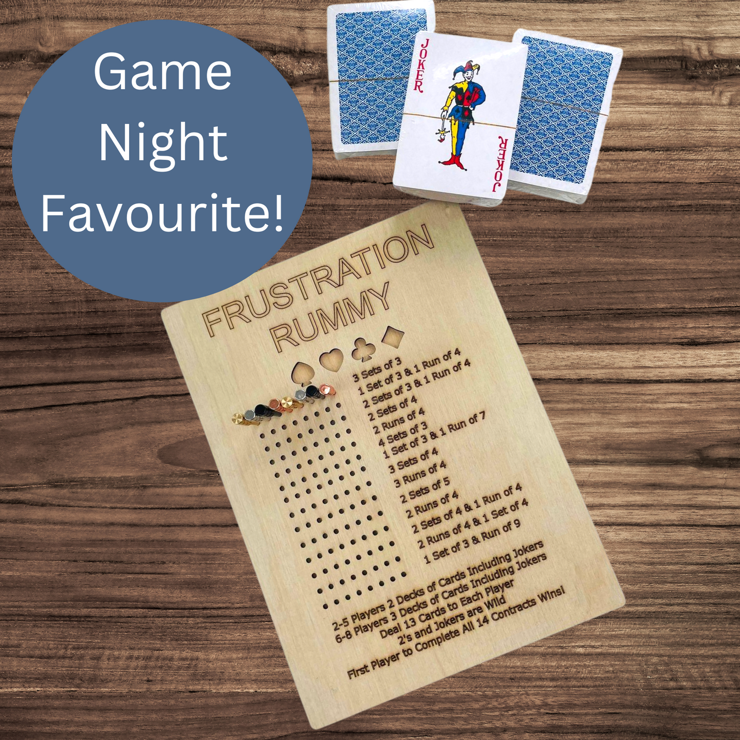 Frustration Rummy Game