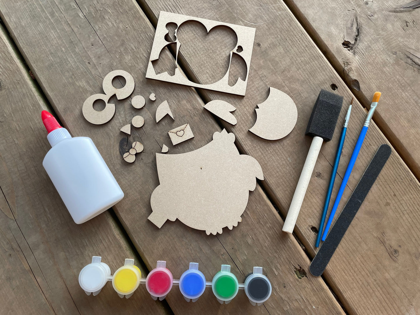 DIY Owl Paint Kit