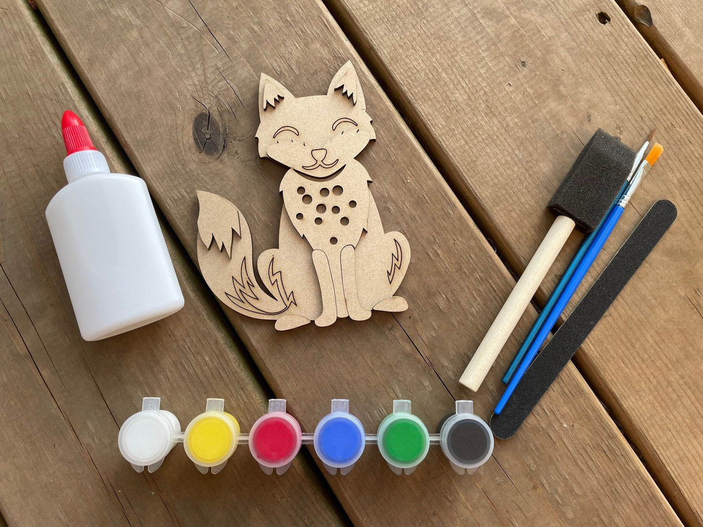DIY Fox Paint Kit