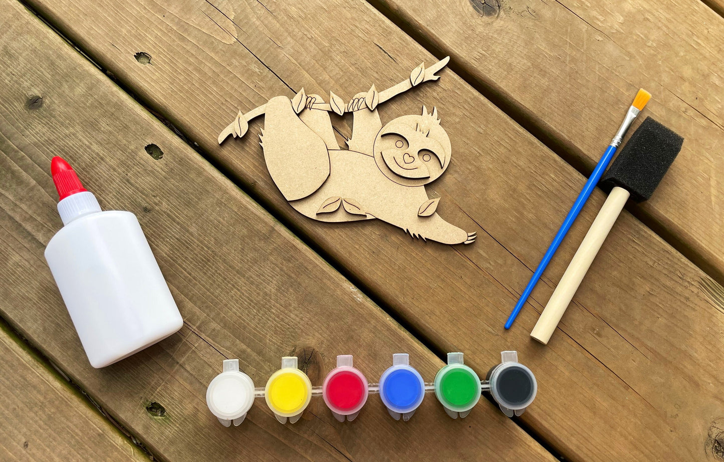 DIY Sloth Paint Kit