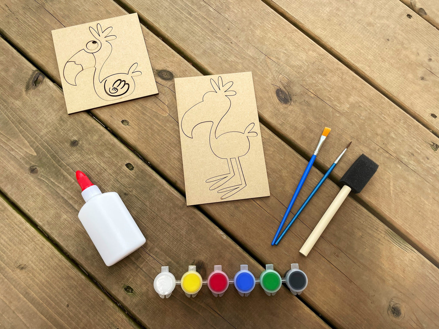 DIY Flamingo Paint Kit