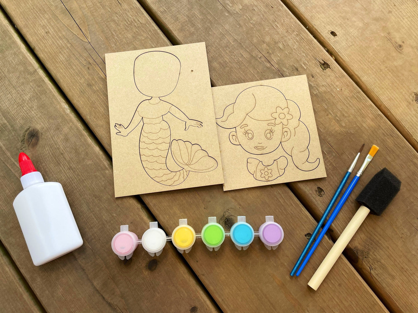 DIY Mermaid Paint Kit