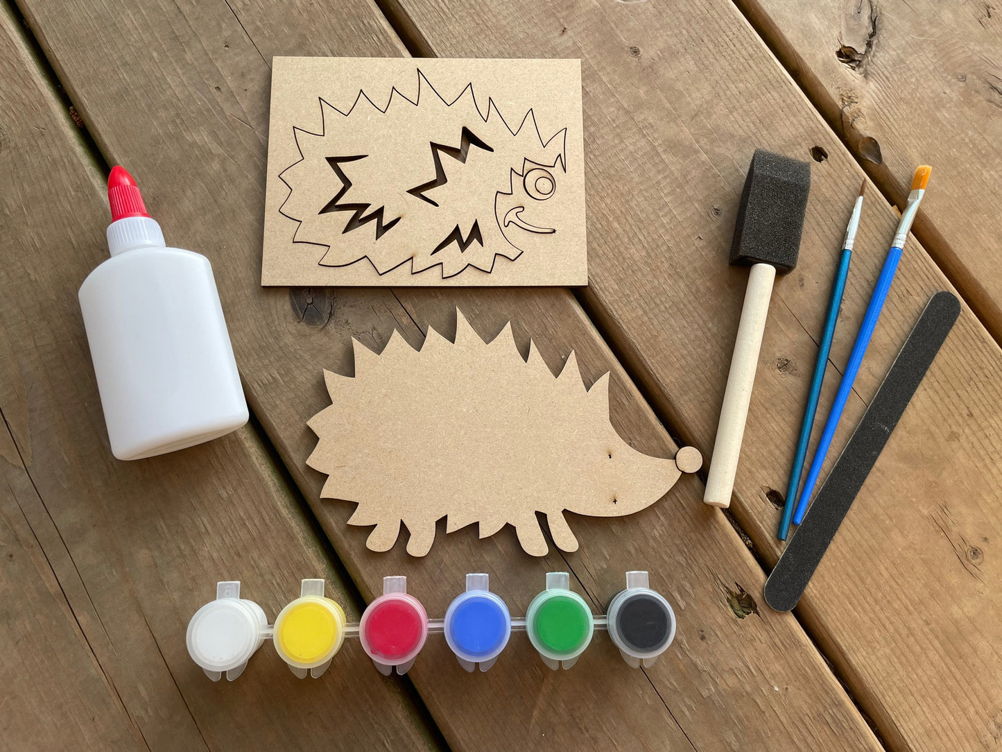 DIY Hedgehog Paint Kit
