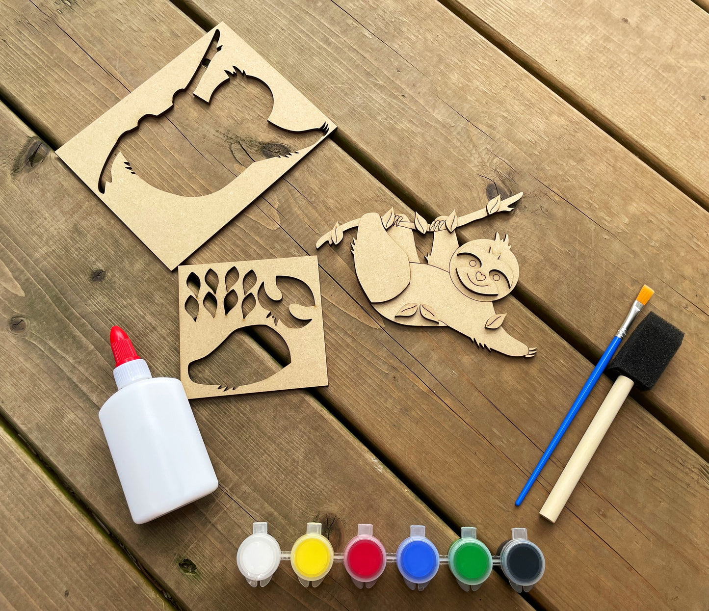 DIY Sloth Paint Kit