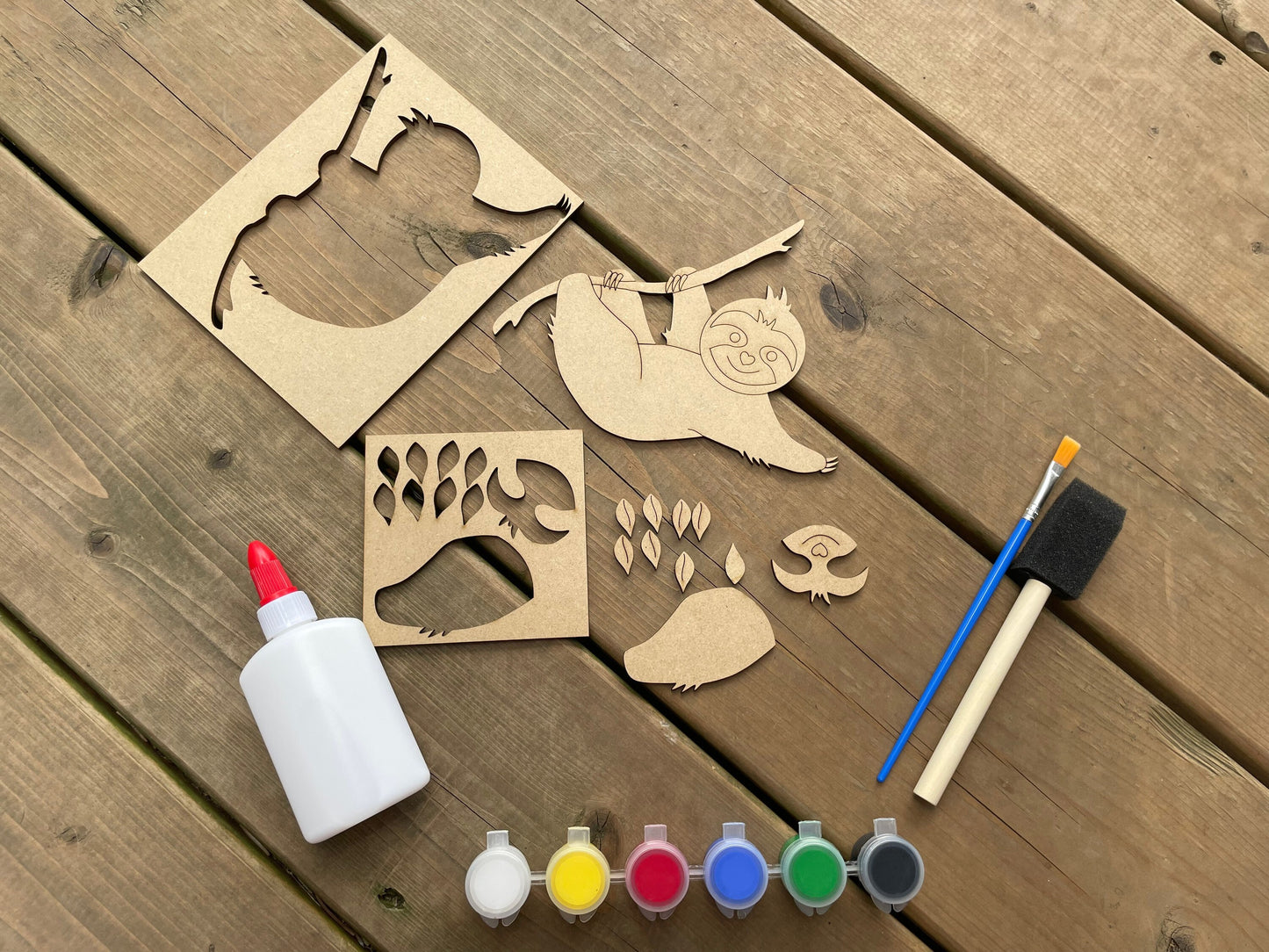 DIY Sloth Paint Kit