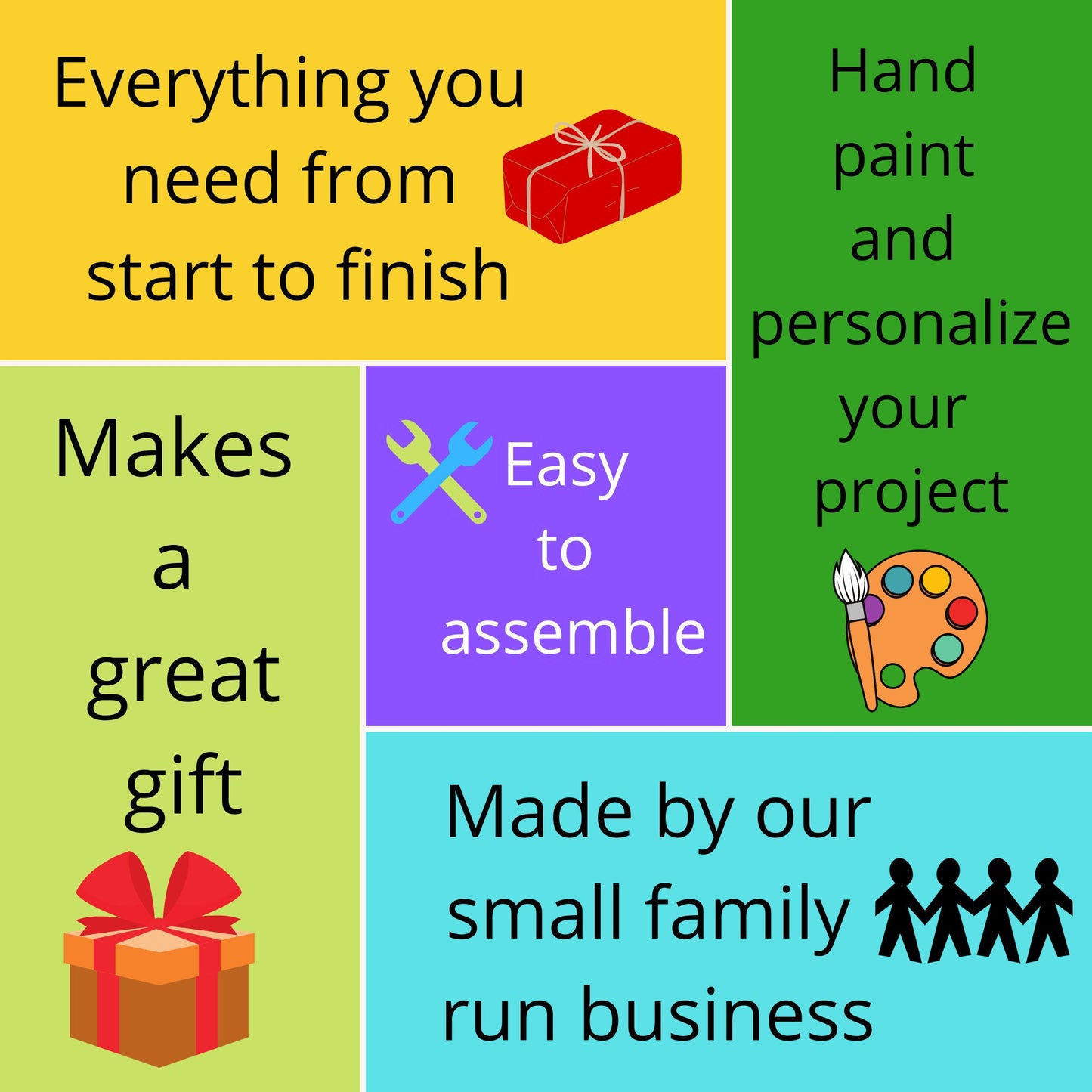 DIY Unicorn Shadow Box Light