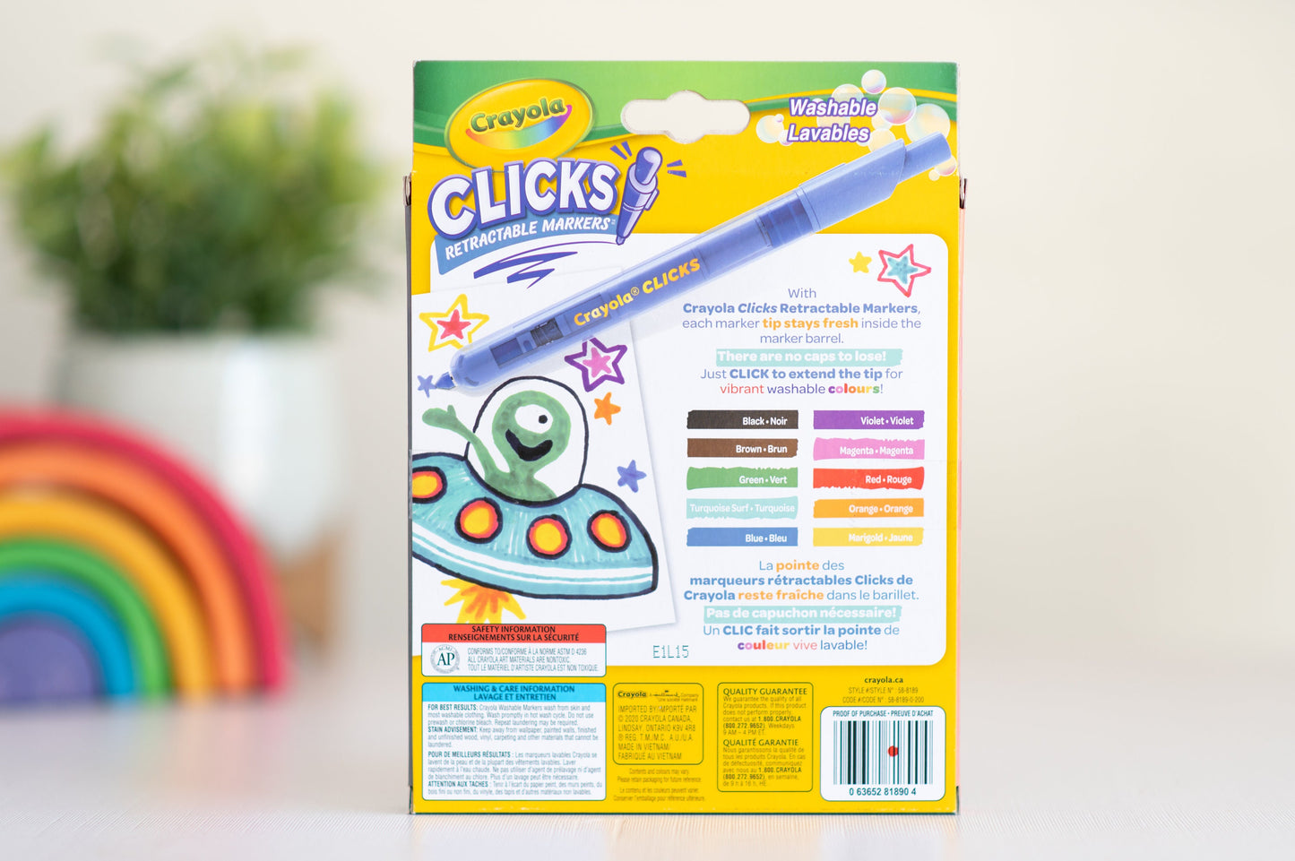 Crayola 10CT Clicks Markers
