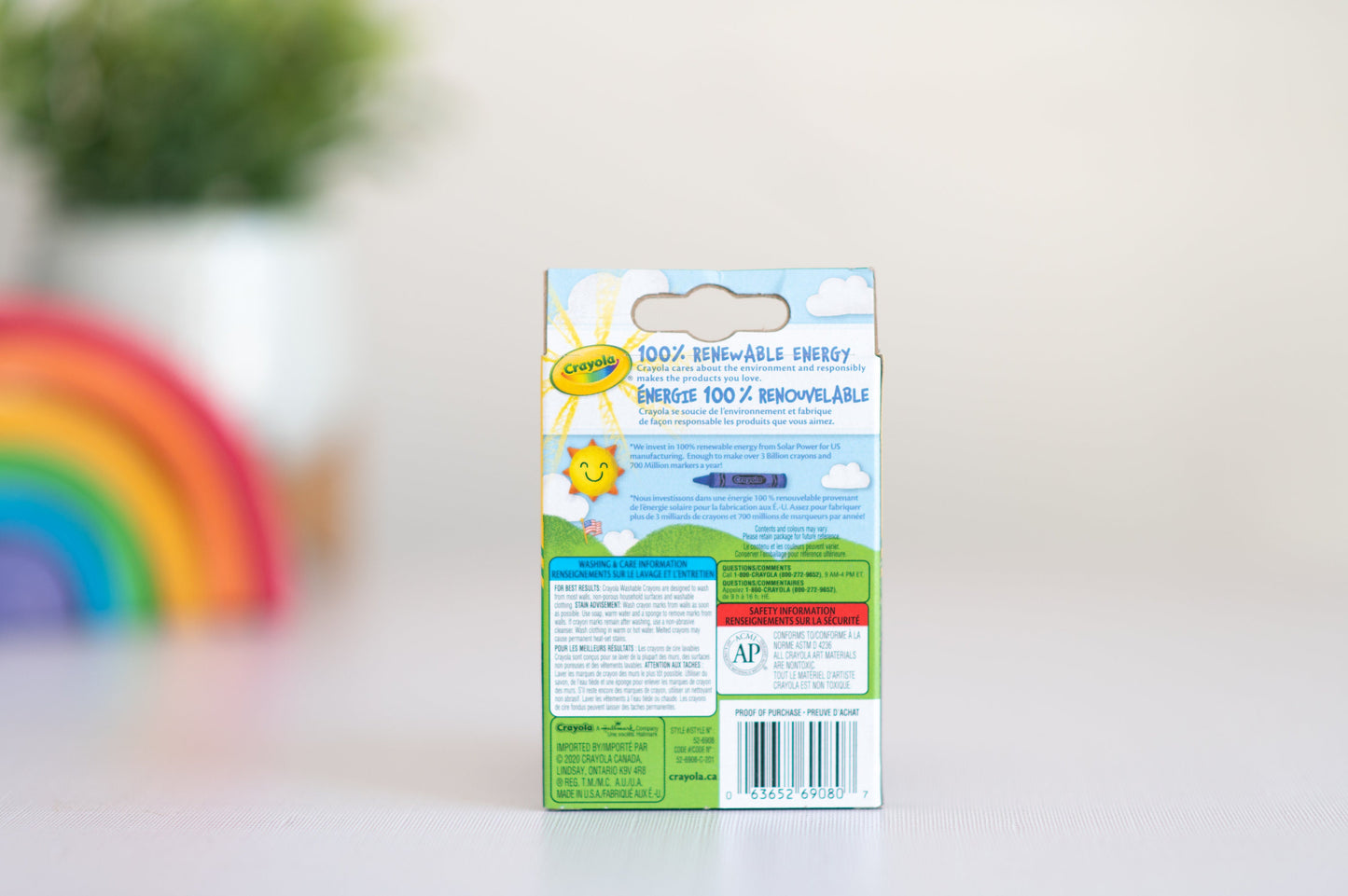 Crayola 8 Washable Crayons