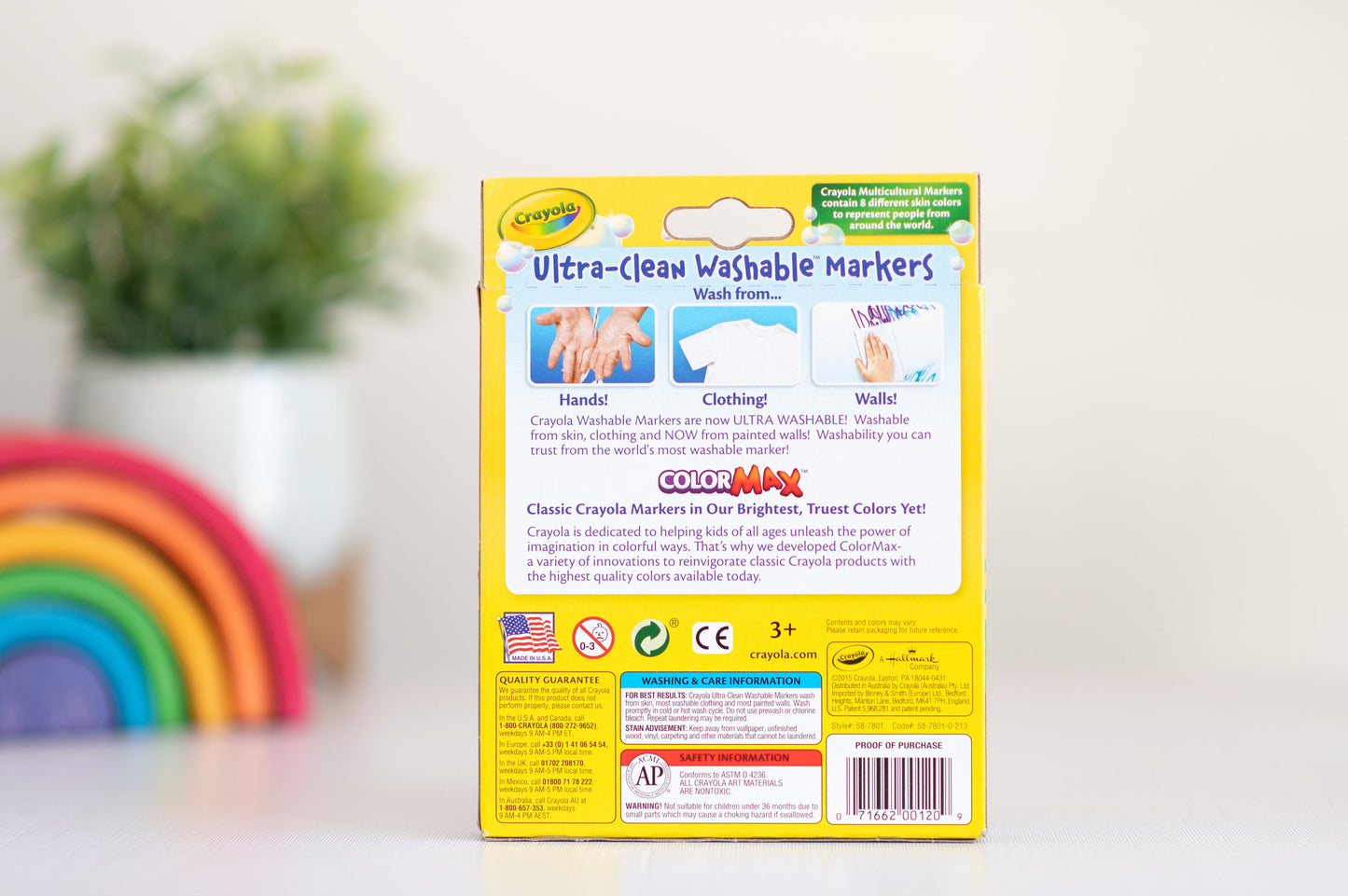 Crayola 8CT Multicultural Colours Markers