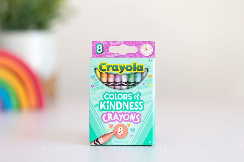 Crayola 8 Colors of Kindness Washable Crayons