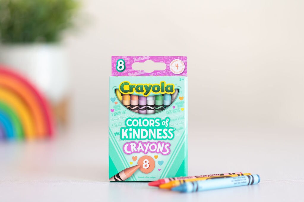 Crayola 8 Colors of Kindness Washable Crayons