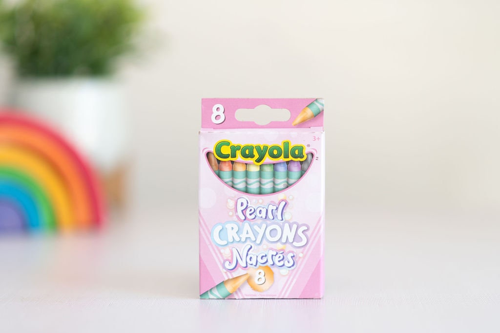 Crayola 8 Pearl Washable Crayons