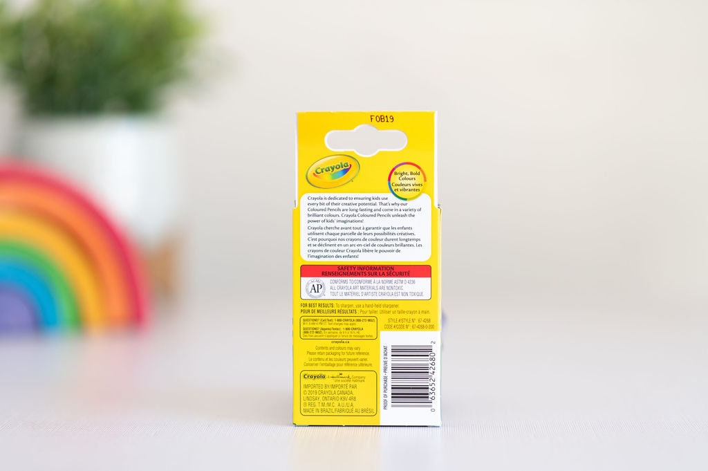 Crayola 8 Pastel Travel Size Colored Pencils